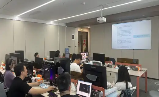 团队培训现场
