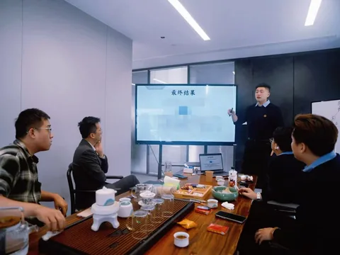 AI商业生态沟通现场